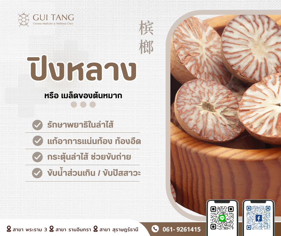 สมุนไพรน่ารู้“ปิงหลาง”