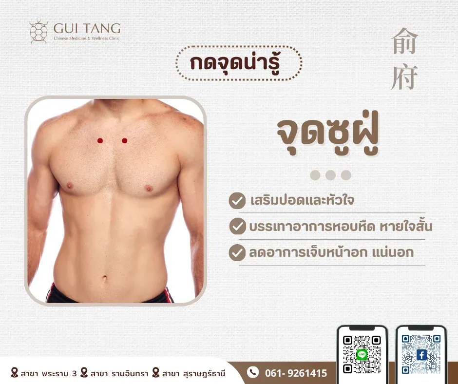 กดจุดน่ารู้ "จุดซูฝู่"