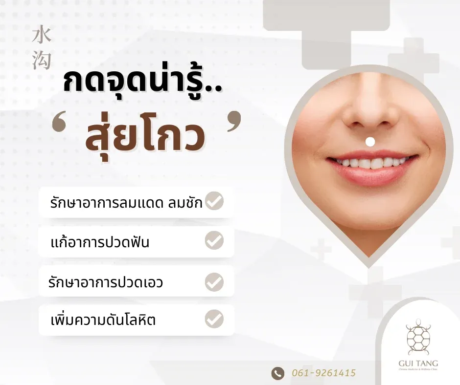 กดจุดน่ารู้ "สุ่ยโกว"