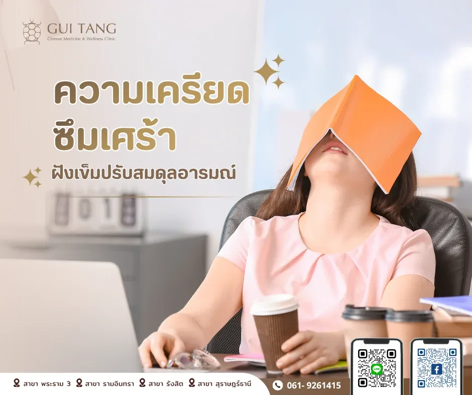 ฝังเข็มลดความเครียด ช่วยปรับสมดุลร่างกายและจิตใจได้อย่างไร — กุยถัง เวลเนส