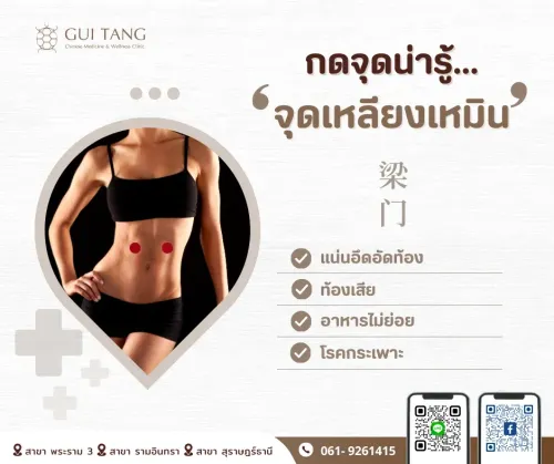 กดจุดน่ารู้ "จุดเหลียงเหมิน"