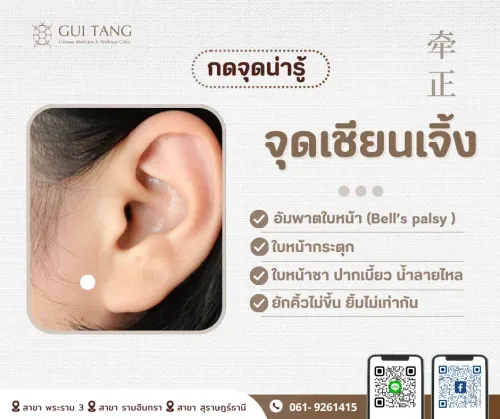 กดจุดน่ารู้ "จุดเชียนเจิ้ง"