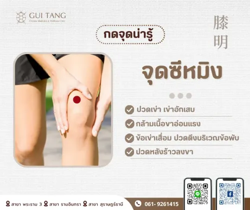 กดจุดน่ารู้ "จุดซีหมิง"