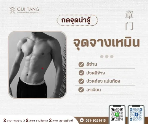 กดจุดน่ารู้ "จุดจางเหมิน"