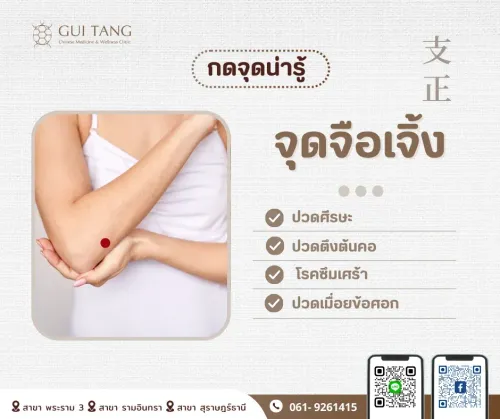 กดจุดน่ารู้ "จุดจือเจิ้ง"