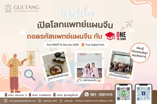 Chinese MED Camp Gen 2 — ค่ายแพทย์แผนจีนตัวน้อย