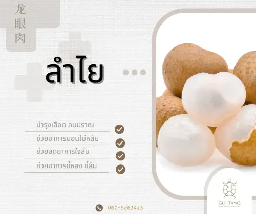 สมุนไพรน่ารู้“ลำไย”