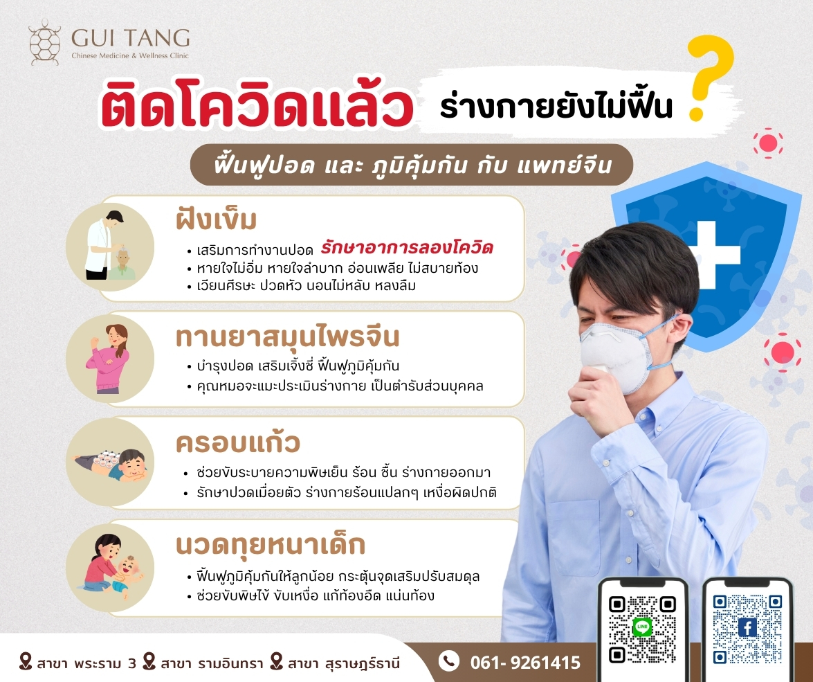 “ติดโควิดแล้ว...ร่างกายยังไม่ฟื้น?