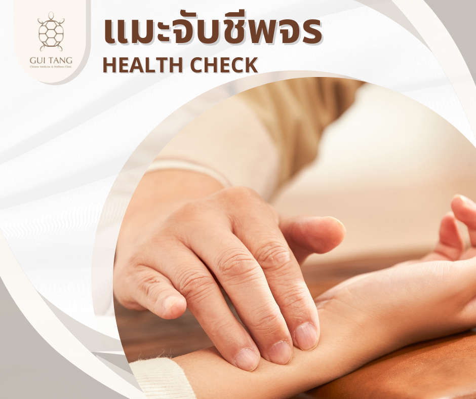 การแมะจับชีพจร Health Check